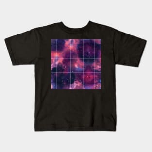 Eternal Void - Infinite Space Seamless Pattern Kids T-Shirt